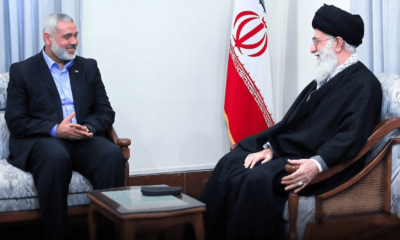 a meeting between Hamas and Iran leaders