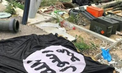 ISIS flag found in kibbutz sufa