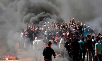 protests on the border between Gaza and Israel