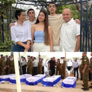 Entire Kutz family murdered in Kfar Aza. Credit: ‘ישראל ביתנו’ FB page.